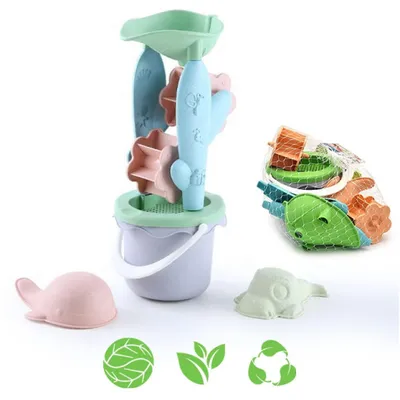 Produktbild von Woopie Green Eimer- und Radset 4-tlg. Biologisch abbaubares organisches Material
