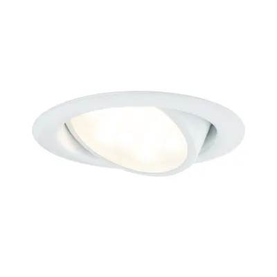 Image de Paulmann 92091 Kit d'éclairage encastré pour meubles LED orientable 3x4,2W 13VA 230/350mA blanc/métal