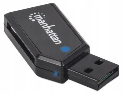 Zdjęcie produktu dla Manhattan 460255, USB, Czarny, 1,5 m, 100 mm/s, 1000 mm/s, CE, Federalna Komisja Łączności (FCC)
