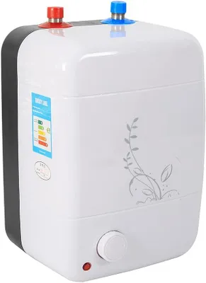 Zdjęcie produktu dla Boiler elektryczny - Mały boiler - Woda ciepła - Szybkie nagrzewanie - 10 litrów - Biały