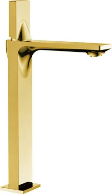 Produktbild von Mexen Crux hohe Waschtischarmatur, Gold - 744410-50