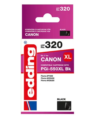 Produktbild von czarny wkład drukujący EDD-320 kompatybilny z Canon PGI-550 XL
