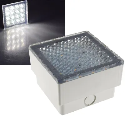 Produktbild von LED Pflasterstein BRIKX 10 neutralweiß 10x10x7cm 130lm IP67 230V