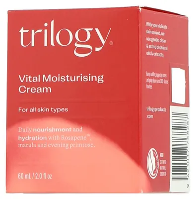 Productafbeelding van Trilogy Hydraterende Crème (60 ml) - Voor intensieve hydratatie