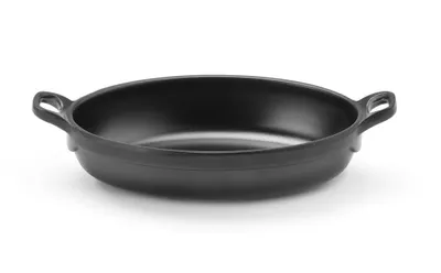 Produktbild von HENDI Pfanne Oval Little Chef 155x80x37 mm Schwarz melamine