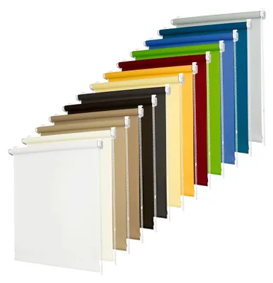 Produktbild von Rollos ohne Bohren 85 x 150 cm Stoffmaß (Rollobreite 89 cm) Lichtdurchlässiges Rollo - Tageslichtrollo - inkl. Montagematerial