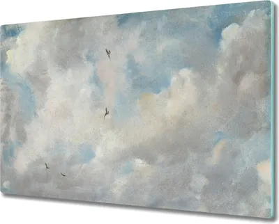 Produktbild von Glas-Herdabdeckplatte Glaskeramikkochfeld-Abdeckung Spritzschutz - 80x52 cm - Abstrakte Landschaft