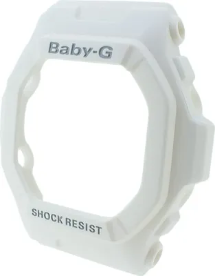 Produktbild von Casio Baby-G Bezel | Lünette Resin weiß | BLX-5600-1B | BLX-5600