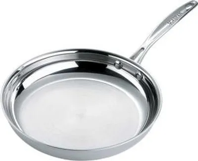 Produktbild von Scanpan Bratpfanne Edelstahl Fusion 5 - Induktionsgeeignet, 26 cm, Antihaft, Spülmaschinenfest