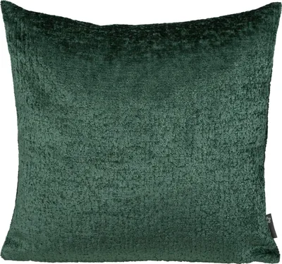 Produktbild von Pichler Chenille uni Kissenhülle 2er Set 50 x 50 cm BENISA Rechteck pinie