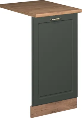 Produktbild von Geschirrspülblende Vicco Fame-Line Grün-Gold Landhaus 45 cm , AP Eiche, Model 55299