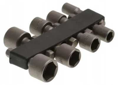 Produktbild von Condor Stecknuss-Set für Schraubendreher 8-teilig CRV-Stahl