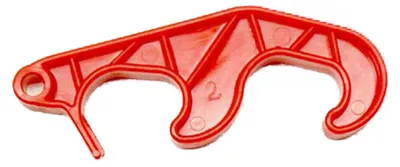 Produktbild von Rolly Toys 59906000520 Doppelhaken rot