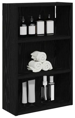 Produktbild von "im Sonderangebot" Badezimmer-Wandschrank Schwarze Eiche 40x16x62,5cm - Spiegelschränke design 2026 190277