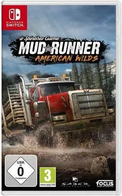 Produktbild von GAME Spintires: MudRunner American Wilds Edition, Nintendo Switch, Nintendo Switch, Multiplayer-Modus, E (Jeder)