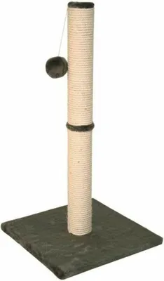 Zdjęcie produktu dla Kerbl 84469, Słupek do drapania dla kota, Wolnostojący, Beżowy, Szary, 390 mm, 390 mm, 780 mm