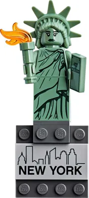 Produktbild von LEGO® 854031 Freiheitsstatue Magnet