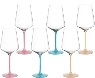 Produktbild von Leonardo Kelchglas Brera, 6er Set, Weinglas, Cocktailglas, Aperitifglas, Kalk-Natron-Glas, 560 ml, 046980