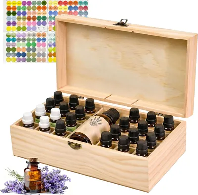 Produktbild von Aufbewahrungsbox mit 24 Fächern, Kunststoff, 30x20x10 cm, für die Organisation