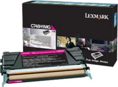 Produktbild von Lexmark C748H3MG, 10000 Seiten, Magenta, 1 Stück(e)