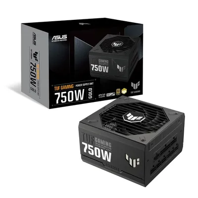 Obrázok produktu pre ASUS TUF Gaming 750W zlatý napájací zdroj 20+4 pin ATX ATX Black