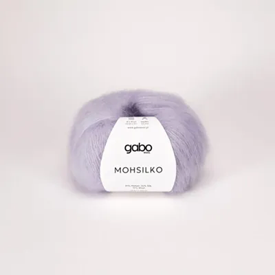 Zdjęcie produktu dla Włóczka Gabo Wool Mohsilko 4741 / jasna lawenda
