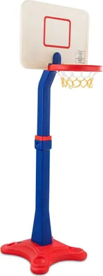 Produktbild von GOPLUS Basketballkorb mit Ständer, Höhenverstellbarer Basketballständer, Basketball Board aus HDPE, Basis mit Sand / Wasser Erfüllbarer, Frei stehend, Indoor und Outdoor, für Kinder und Jugendliche
