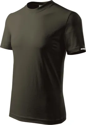 Produktbild von Mann T-Shirt XXXL Größe, Armee Farbe, 100% Baumwolle