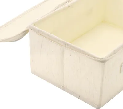 Imagen del producto de Conjunto de cajas de almacenamiento, con candado numérico, de 40x30x21 cm y 30x20x14 cm, para ropa