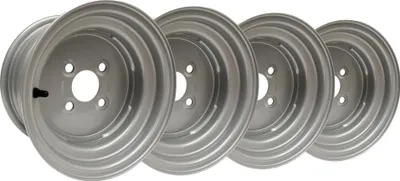 Produktbild von Satz von 4 - 6.00x10 Felge 4/100/60 silber