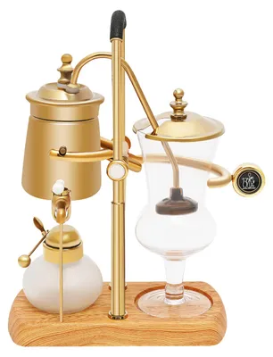 Produktbild von Siphon-Kaffeekocher, Elegantes Design, Manuelle Bedienung, Gold