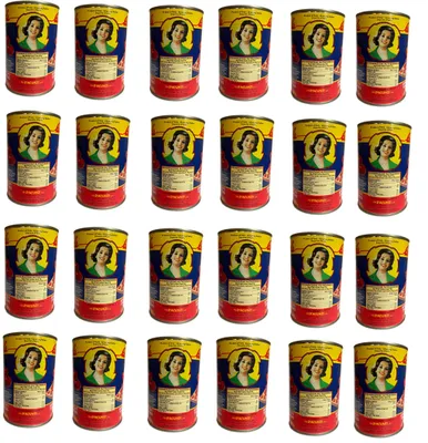 Produktbild von Geschälte Tomaten Pomidori Pelati Interi 400g - La Carmela x24 Stück, Packung