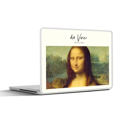 Produktbild von MuchoWow® Laptop Aufkleber Sticker Cover Kunst - Mona Lisa - Da Vinci 30x21 cm - Sticker für Laptop - Selbstklebend