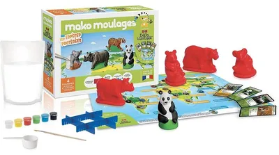 Image de Mako Créations Les especes protegees coffret 6 moules