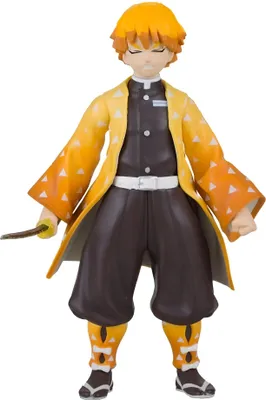 Zdjęcie produktu dla Demon Slayer: Kimetsu no Yaiba Actionfigur Zenitsu Thunder Breathing Deluxe 13 cm