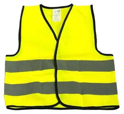 Obrázok produktu pre Detská bezpečnostná vesta Bigjigs žltá - 7-9 rokov