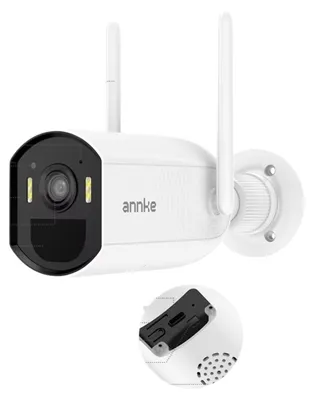 Image de Caméra de sécurité, image HD 4MP, alimentée par énergie solaire, sans fil