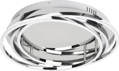 Immagine prodotto di Rabalux 2183 Plafona Selena, 40 W, 4000 K, 3200 lm, argento, rotonda, bianco neutro, dimmerabile, ø460 mm