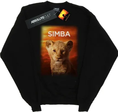 Produktbild von Disney - "The Lion King" Sweatshirt für Damen BI22282 (L) (Schwarz)