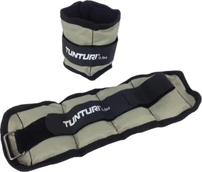 Obrázek produktu pro Zátěže na zápěstí a kotník Tunturi Nylon, 1 pár, 0,5 kg
