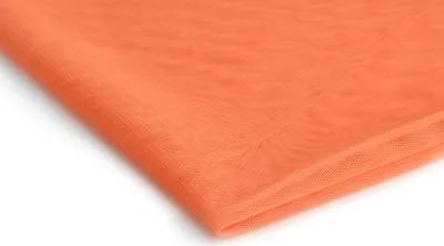 Obrázok produktu pre Tulle Flexibilná sieťovina jednostranná tvárna oranžová 50 x 150 cm