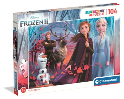 Produktbild von Clementoni 27274, 104 Stück(e), Cartoons, 6 Jahr(e)
