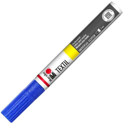 Zdjęcie produktu dla Marabu 01190003555, Niebieski, Różne kolory, Okrągły, 3 mm, Tkanina, 1 szt.
