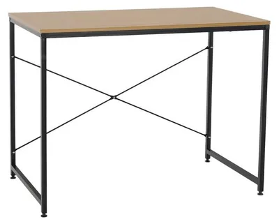 Obrázek produktu pro Kondela Psací stůl Mellora 90 - dub / černá