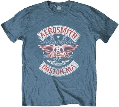 Obrázek produktu pro Aerosmith Boston Pride Denim Blue XL Tričko