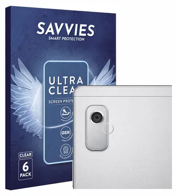 Produktbild von 6x Für Lenovo Tab M9 (NUR Kameraschutz) Schutzfolie Savvies Displayschutz Display Schutz Folie Klar Transparent
