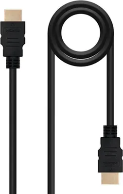 Zdjęcie produktu dla Nanocable 10.15.1701, 10 m, HDMI Typu A (Standard), HDMI Typu A (Standard), Kompatybilność 3D, 10,2 Gbit/s, Czarny