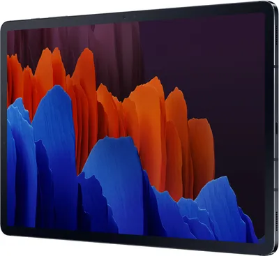 Produktbild von Samsung Galaxy Tab S7+ 5G SM-T976B, 31,5 cm (12.4"), 2800 x 1752 Pixel, 128 GB, 6 GB, Android 10, Schwarz
