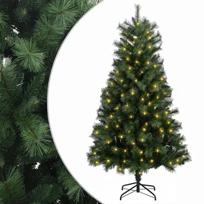Obrázok produktu pre vidaXL Umelý vianočný stromček, skladací, 150 cm, 150 LED