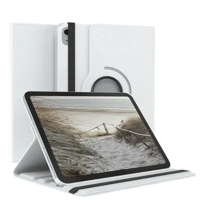 Produktbild von EAZY CASE - Tablet Hülle für Apple iPad 10,9" (10. Gen.) Schutzhülle, Tablet Case 360° drehbar in Weiß